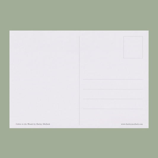 'Cabin in the Woods' Postcard